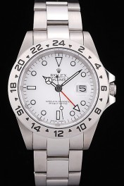 Repliche Rolex Explorer Quadrante bianco con tachimetro in acciaio inossidabile