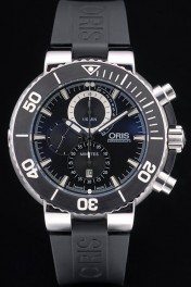 Oris Limited Edition Carlos Coste Black Rubber Strap 7893