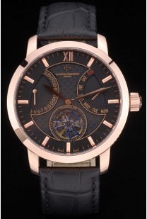 Vacheron Constantin Luxury Leather Replica Orologi 80227