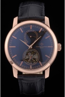 Vacheron Constantin Luxury Leather Replica Orologi 80167